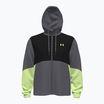 Under Armour Legacy Windbreaker castlerock/morph green men's training jacket