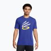 Men's Under Armour Curry Logo T-shirt Trend royal/white/taxi