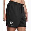 Under Armour men's basketball shorts Curry Splash Short black / white clay