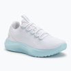 Women's training shoes Under Armour Dynamic 2 white/stream/metallic silver