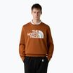 Men's sweatshirt The North Face Easy Crew burnt umber