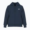 Women's sweatshirt New Balance Fleece Logo Full Zip athletic nb navy