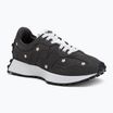 New Balance women's shoes 327's V1 black cement/white