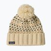 Patagonia Snowbelle confetti winter cap: natural