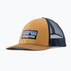 Patagonia P-6 Logo LoPro Trucker baseball cap talon gold