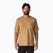 Men's Patagonia Boardshort Logo Pocket Responsibili t-shirt talon gold