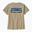 Women's Patagonia P-6 Logo Responsibili-Tee pumice T-shirt