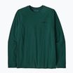Men's longsleeve Patagonia P-6 Logo Responsibili cascade green