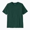 Men's Patagonia P-6 Logo Responsibili-Tee cascade green shirt