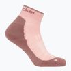 Icebreaker women's socks Merino Hike+ Light Mini blush/summit