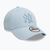 New Era League Essential 9Forty New York Yankees baseball cap pastel blue