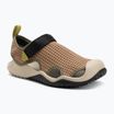 Men's Crocs Swiftwater Mesh Deck sandals sepia