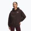 Women's sweatshirt Under Armour Icon Fleece Hoodie kona brown/white