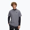 Men's training T-shirt Under Armour Logo Emb Heavyweight titan gray/black