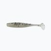 Rubber bait Relax Bass 2.5 Laminated 4 pcs clear-black hologram glitter BAS25