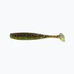 Relax Bass 2.5 Laminated rubber lure 4pc motor oil-multi glitter chartreuse-silver glitter BAS25