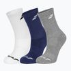 Babolat socks 3 pairs white/estate blue/grey