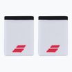 Babolat Logo Jumbo Wristband 2 pcs white/strike red