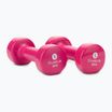 Set of dumbbells 2 kg 2 pcs. Sveltus Epoxy pink 1182