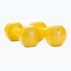 Set of dumbbells 4 kg 2 pcs. Sveltus Epoxy yellow 1184