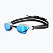 Arena swimming goggles Cobra Swipe Mirror blue/white