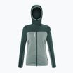 Women's Millet Fusion Grid Hoodie seaweed/bottle sweatshirt