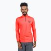 Men's Rossignol New Hero Classique ski sweatshirt Hz neon red