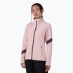 Women's Rossignol Strawpile Fleece Fz powder pink sweatshirt