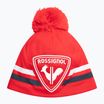 Rossignol Jr Rooster sports red winter beanie