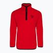 Rossignol Jr Strawpile Fleece Fz sports red children's sweatshirt