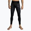 Men's training leggings Venum G-Fit Air Spats deep black/ desert sand