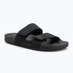 Quiksilver Men's Rivi Leather Double Adjust flip-flops black 1