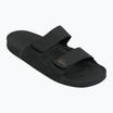 Quiksilver Men's Rivi Leather Double Adjust flip-flops black 1