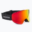 VonZipper Encore black satin/wildlife fire chrome snowboard goggles