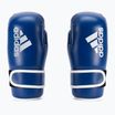 adidas Point Fight boxing gloves Adikbpf100 blue and white ADIKBPF100