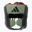 adidas Combat 50 HG boxing helmet black/olive