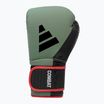 adidas Combat 50 green boxing gloves