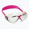 Aquasphere Vista white/raspberry/lenses clear swim mask