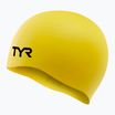 TYR Wrinkle Free swimming cap yellow