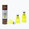 Badminton shuttlecocks VICTOR Nylonshutle 500 6pcs mid yellow