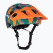 Children's bike helmet UVEX React Jr papaya camo