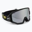 UVEX Athletic CV ski goggles black matt/mirror silver green
