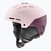 Ski helmet UVEX Stance powder/plum matt