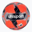 Football uhlsport Match Addglue fluo red/navy/silver size 5