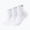 Skechers Mesh Ventilation Quarter 3 pairs white socks