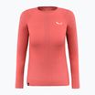 Salewa Zebru Med Warm AMR women's thermal longsleeve fluo coral