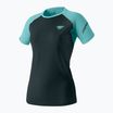 Women's DYNAFIT Alpine Pro blueberry marine blue running shirt