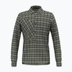 Men's Salewa Fanes Flannel 5PL shirt shadow/dark olive