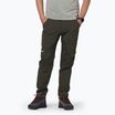 Men's softshell trousers Salewa Puez DST Warm Cargo dark olive