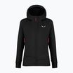 Women's trekking sweatshirt Salewa Puez PL Hooded black out